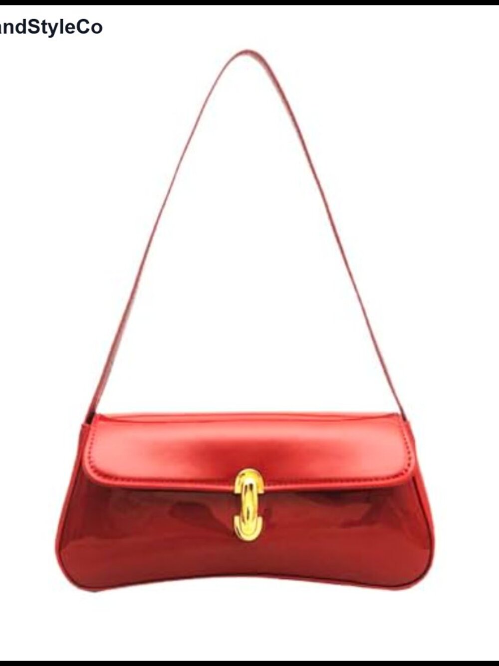 Patent Leather Shoulder Bag Women Crossbody Clutch